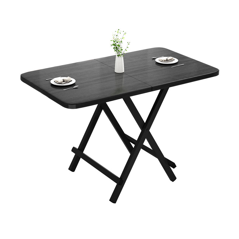 Modern Style Traditional Height Dining Set with Folding Table and Chairs Clearhalo 'Dining Room Sets' 'Dining Tables & Seating' 'dining_room_set' 'furn' 'furn_dining_room_set' 'Furniture' 'furniture_dining_room_set' 'Kitchen & Dining Furniture' 'kitchen&dining_furn' 'kitchen' 3491533