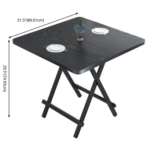 Modern Style Traditional Height Dining Set with Folding Table and Chairs Clearhalo 'Dining Room Sets' 'Dining Tables & Seating' 'dining_room_set' 'furn' 'furn_dining_room_set' 'Furniture' 'furniture_dining_room_set' 'Kitchen & Dining Furniture' 'kitchen&dining_furn' 'kitchen' 3491537