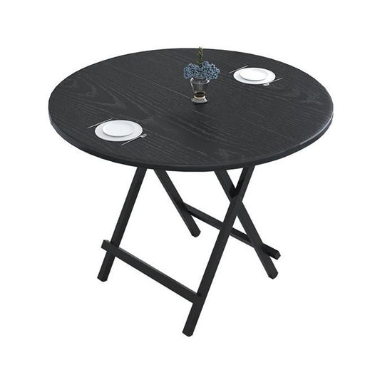 Contemporary Style Traditional Height Dining Set with Folding Table and Chairs Clearhalo 'Dining Room Sets' 'Dining Tables & Seating' 'dining_room_set' 'furn' 'furn_dining_room_set' 'Furniture' 'furniture_dining_room_set' 'Kitchen & Dining Furniture' 'kitchen&dining_furn' 'kitchen' 3491547