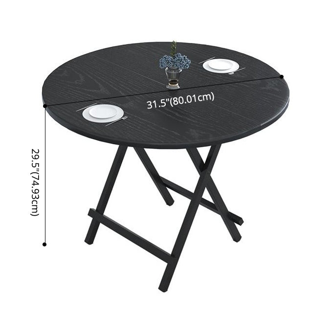 Contemporary Style Traditional Height Dining Set with Folding Table and Chairs Clearhalo 'Dining Room Sets' 'Dining Tables & Seating' 'dining_room_set' 'furn' 'furn_dining_room_set' 'Furniture' 'furniture_dining_room_set' 'Kitchen & Dining Furniture' 'kitchen&dining_furn' 'kitchen' 3491550