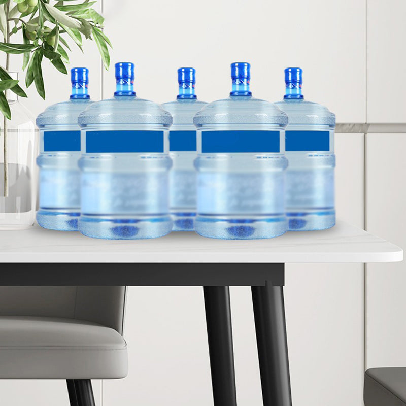 Minimalist Style Dining Set with Rectangle Shape Table and Upholstered Chairs Clearhalo 'Dining Room Sets' 'Dining Tables & Seating' 'dining_room_set' 'furn' 'furn_dining_room_set' 'Furniture' 'furniture_dining_room_set' 'Kitchen & Dining Furniture' 'kitchen&dining_furn' 'kitchen' 3491591