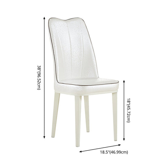 Dining Room Set Contemporary with Tempered Glass Dining Table and Cushion Chairs Clearhalo 'Dining Room Sets' 'Dining Tables & Seating' 'dining_room_set' 'furn' 'furn_dining_room_set' 'Furniture' 'furniture_dining_room_set' 'Kitchen & Dining Furniture' 'kitchen&dining_furn' 'kitchen' 3491631