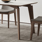 Minimalist Rectangle Sintered Stone Dining Table for 4/ 6with Wooden Base Dining Set for Restaurant Clearhalo 'Dining Room Sets' 'Dining Tables & Seating' 'dining_room_set' 'furn' 'furn_dining_room_set' 'Furniture' 'furniture_dining_room_set' 'Kitchen & Dining Furniture' 'kitchen&dining_furn' 'kitchen' 3491708