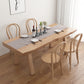 Modern Wooden Table Set of 5 with Rectangle Table Dining Set with Solna Chairs Clearhalo 'Dining Room Sets' 'Dining Tables & Seating' 'dining_room_set' 'furn' 'furn_dining_room_set' 'Furniture' 'furniture_dining_room_set' 'Kitchen & Dining Furniture' 'kitchen&dining_furn' 'kitchen' 3491716