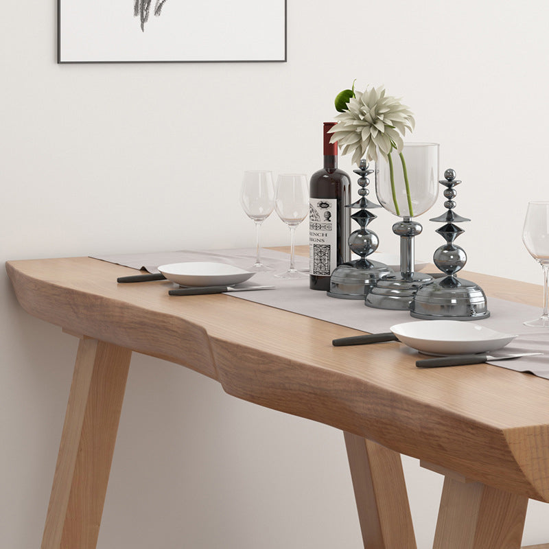 Modern Wooden Table Set of 5 with Rectangle Table Dining Set with Solna Chairs Clearhalo 'Dining Room Sets' 'Dining Tables & Seating' 'dining_room_set' 'furn' 'furn_dining_room_set' 'Furniture' 'furniture_dining_room_set' 'Kitchen & Dining Furniture' 'kitchen&dining_furn' 'kitchen' 3491720