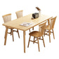 Modern Solid Wood Rectangle Shape Dining Set Khaki Standard Dining Set for Kitchen Clearhalo 'Dining Room Sets' 'Dining Tables & Seating' 'dining_room_set' 'furn' 'furn_dining_room_set' 'Furniture' 'furniture_dining_room_set' 'Kitchen & Dining Furniture' 'kitchen&dining_furn' 'kitchen' 3491808