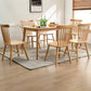 Minimalist Style Solid Wood Dining Table Set of Rectangle Shape Formal Dinette Set Clearhalo 'Dining Room Sets' 'Dining Tables & Seating' 'dining_room_set' 'furn' 'furn_dining_room_set' 'Furniture' 'furniture_dining_room_set' 'Kitchen & Dining Furniture' 'kitchen&dining_furn' 'kitchen' 3491842
