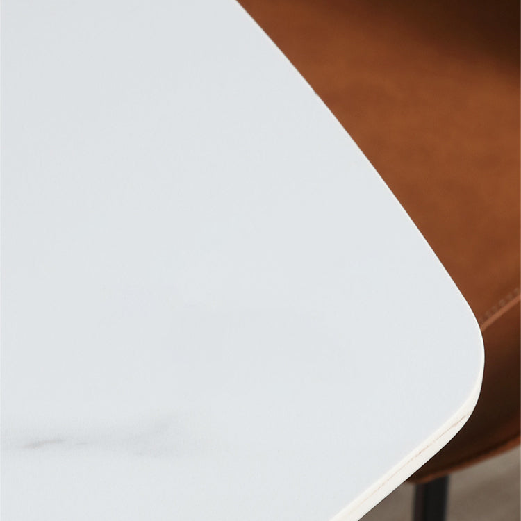 Extendable Modern Kitchen Sintered Stone Furniture Standard Height Dining Room Table Set Clearhalo 'Dining Room Sets' 'Dining Tables & Seating' 'dining_room_set' 'furn' 'furn_dining_room_set' 'Furniture' 'furniture_dining_room_set' 'Kitchen & Dining Furniture' 'kitchen&dining_furn' 'kitchen' 3492145