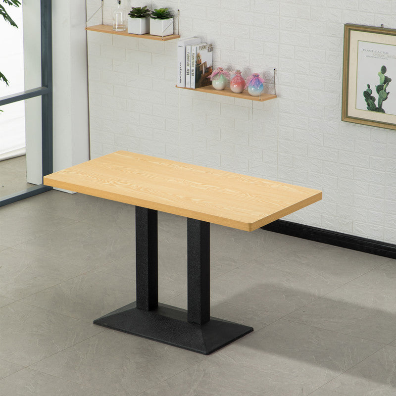 MDF 5 Pcs Modern Dining Room Set with Cow Horn Chairs Standard Height Dinette Set Clearhalo 'Dining Room Sets' 'Dining Tables & Seating' 'dining_room_set' 'furn' 'furn_dining_room_set' 'Furniture' 'furniture_dining_room_set' 'Kitchen & Dining Furniture' 'kitchen&dining_furn' 'kitchen' 3492209