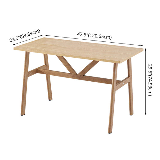 5 Pcs MDF Modern Dining Room Set with Rectangle Table and Pedestal Base Dining Set Clearhalo 'Dining Room Sets' 'Dining Tables & Seating' 'dining_room_set' 'furn' 'furn_dining_room_set' 'Furniture' 'furniture_dining_room_set' 'Kitchen & Dining Furniture' 'kitchen&dining_furn' 'kitchen' 3492226