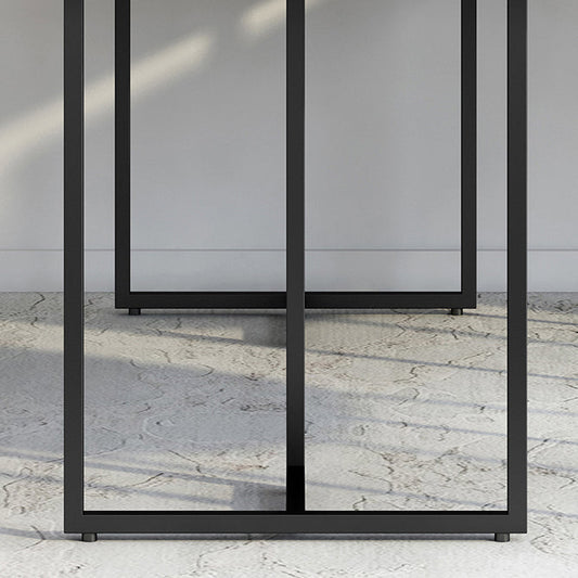 Modern Style Rectangle Shape Dinette Set Sintered Stone Top Dining Table Furniture for Dining Room Clearhalo 'Dining Room Sets' 'Dining Tables & Seating' 'dining_room_set' 'furn' 'furn_dining_room_set' 'Furniture' 'furniture_dining_room_set' 'Kitchen & Dining Furniture' 'kitchen&dining_furn' 'kitchen' 3492279