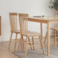 Contemporary Solid Wood Top Dining Set with 4 Legs Fixed Table Dinette Set for Restaurant Clearhalo 'Dining Room Sets' 'Dining Tables & Seating' 'dining_room_set' 'furn' 'furn_dining_room_set' 'Furniture' 'furniture_dining_room_set' 'Kitchen & Dining Furniture' 'kitchen&dining_furn' 'kitchen' 3492330