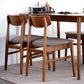 Modern Style Rectangle Dining Room Table Set Solid Wood Top Dinette Set with 4 Legs Table Clearhalo 'Dining Room Sets' 'Dining Tables & Seating' 'dining_room_set' 'furn' 'furn_dining_room_set' 'Furniture' 'furniture_dining_room_set' 'Kitchen & Dining Furniture' 'kitchen&dining_furn' 'kitchen' 3492375