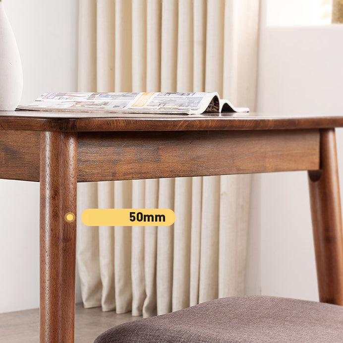 Modern Style Rectangle Dining Room Table Set Solid Wood Top Dinette Set with 4 Legs Table Clearhalo 'Dining Room Sets' 'Dining Tables & Seating' 'dining_room_set' 'furn' 'furn_dining_room_set' 'Furniture' 'furniture_dining_room_set' 'Kitchen & Dining Furniture' 'kitchen&dining_furn' 'kitchen' 3492377