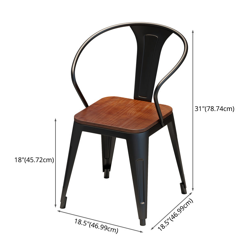 Industrial Style Solid Wood Dining Set with Fixed Table and Double Pedestal Base for Home Use Clearhalo 'Dining Room Sets' 'Dining Tables & Seating' 'dining_room_set' 'furn' 'furn_dining_room_set' 'Furniture' 'furniture_dining_room_set' 'Kitchen & Dining Furniture' 'kitchen&dining_furn' 'kitchen' 3492589