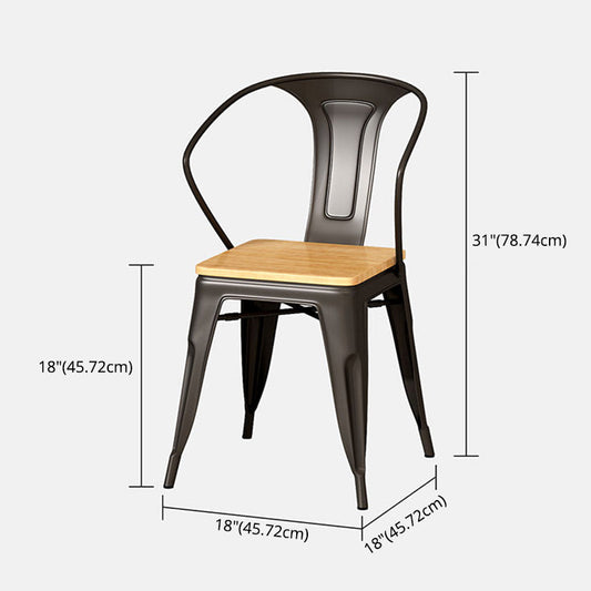 Industrial Style Solid Wood Dining Set with Fixed Table and 4 Legs Base for Home Use Clearhalo 'Dining Room Sets' 'Dining Tables & Seating' 'dining_room_set' 'furn' 'furn_dining_room_set' 'Furniture' 'furniture_dining_room_set' 'Kitchen & Dining Furniture' 'kitchen&dining_furn' 'kitchen' 3492600