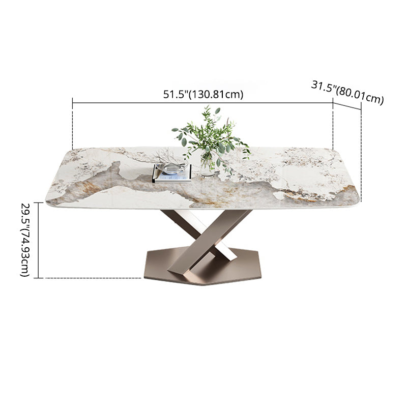 Minimalist Dining Table Sets with Rectangle Shape Table and Upholstered Chairs Clearhalo 'Dining Room Sets' 'Dining Tables & Seating' 'dining_room_set' 'furn' 'furn_dining_room_set' 'Furniture' 'furniture_dining_room_set' 'Kitchen & Dining Furniture' 'kitchen&dining_furn' 'kitchen' 3492679