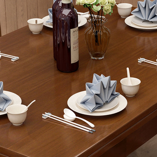 Minimalist Solid Wood Dining Sets with Rubberwood Wood Dining Table and Chairs Clearhalo 'Dining Room Sets' 'Dining Tables & Seating' 'dining_room_set' 'furn' 'furn_dining_room_set' 'Furniture' 'furniture_dining_room_set' 'Kitchen & Dining Furniture' 'kitchen&dining_furn' 'kitchen' 3492687