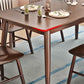 Minimalist Solid Wood Dining Set with Rubberwood Wood Dining Table and Chairs Clearhalo 'Dining Room Sets' 'Dining Tables & Seating' 'dining_room_set' 'furn' 'furn_dining_room_set' 'Furniture' 'furniture_dining_room_set' 'Kitchen & Dining Furniture' 'kitchen&dining_furn' 'kitchen' 3492696