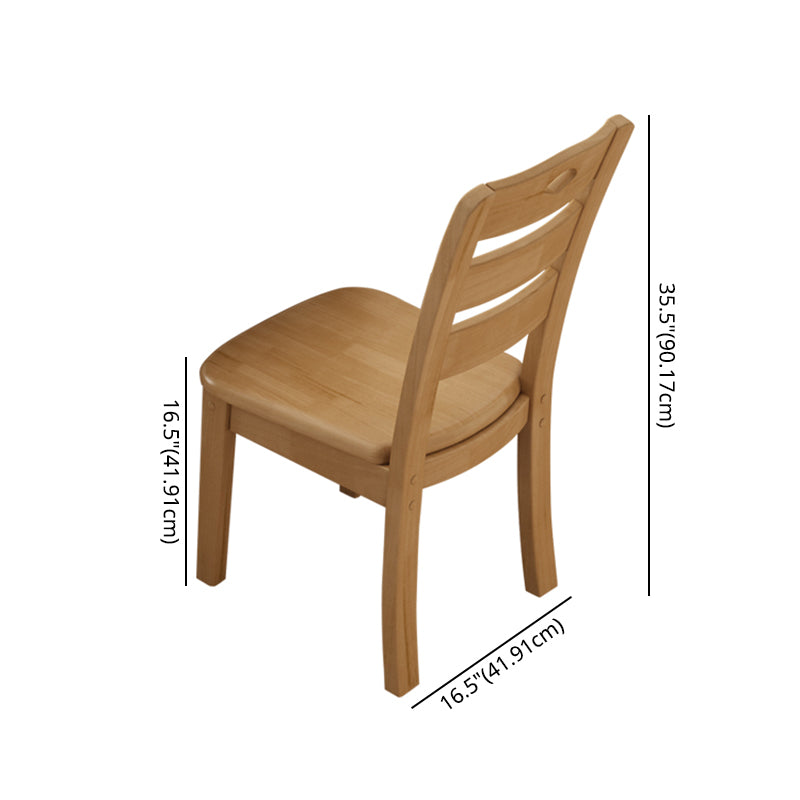Contemporary Style Dining Room Table Set with Solid Wood Table and Chairs Clearhalo 'Dining Room Sets' 'Dining Tables & Seating' 'dining_room_set' 'furn' 'furn_dining_room_set' 'Furniture' 'furniture_dining_room_set' 'Kitchen & Dining Furniture' 'kitchen&dining_furn' 'kitchen' 3492718