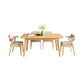 Minimalist Wooden Table Set for 4/6 with Rectangle Table Dining Set for Restaurant Clearhalo 'Dining Room Sets' 'Dining Tables & Seating' 'dining_room_set' 'furn' 'furn_dining_room_set' 'Furniture' 'furniture_dining_room_set' 'Kitchen & Dining Furniture' 'kitchen&dining_furn' 'kitchen' 3492722