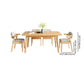 Minimalist Wooden Table Set for 4/6 with Rectangle Table Dining Set for Restaurant Clearhalo 'Dining Room Sets' 'Dining Tables & Seating' 'dining_room_set' 'furn' 'furn_dining_room_set' 'Furniture' 'furniture_dining_room_set' 'Kitchen & Dining Furniture' 'kitchen&dining_furn' 'kitchen' 3492727