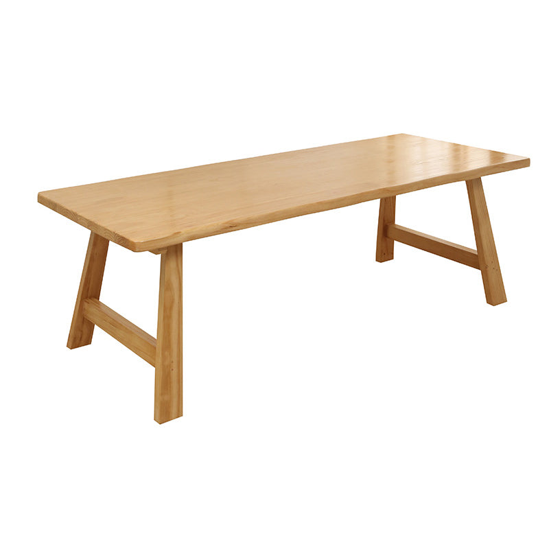 Minimalist Wooden Table Set of 5/7 with Rectangle Table Dining Set for Restaurant Clearhalo 'Dining Room Sets' 'Dining Tables & Seating' 'dining_room_set' 'furn' 'furn_dining_room_set' 'Furniture' 'furniture_dining_room_set' 'Kitchen & Dining Furniture' 'kitchen&dining_furn' 'kitchen' 3492782