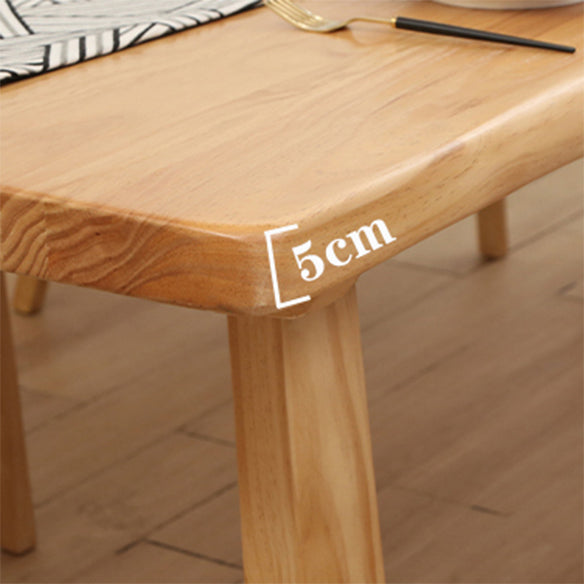 Minimalist Wooden Table Set of 5/7 with Rectangle Table Dining Set for Restaurant Clearhalo 'Dining Room Sets' 'Dining Tables & Seating' 'dining_room_set' 'furn' 'furn_dining_room_set' 'Furniture' 'furniture_dining_room_set' 'Kitchen & Dining Furniture' 'kitchen&dining_furn' 'kitchen' 3492783