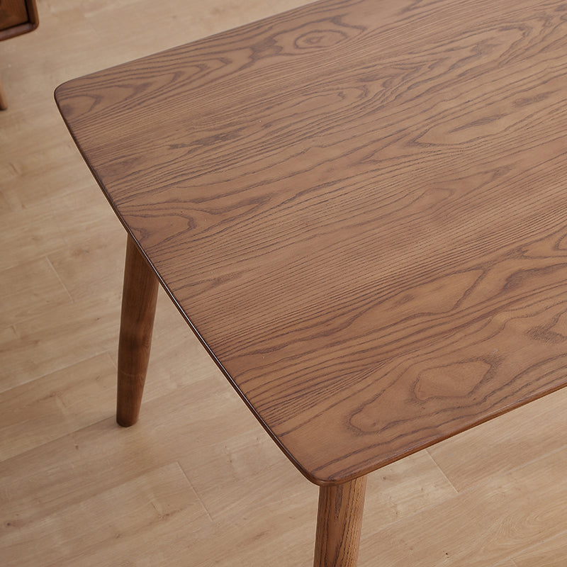 Modern Wood Table Set for 4/6 with Rectangle Table Dining Set for Restaurant Clearhalo 'Dining Room Sets' 'Dining Tables & Seating' 'dining_room_set' 'furn' 'furn_dining_room_set' 'Furniture' 'furniture_dining_room_set' 'Kitchen & Dining Furniture' 'kitchen&dining_furn' 'kitchen' 3492814