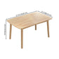 Modern Wood Table Set of 5/7 with Rectangle Table Dining Set with Winsor Chairs Clearhalo 'Dining Room Sets' 'Dining Tables & Seating' 'dining_room_set' 'furn' 'furn_dining_room_set' 'Furniture' 'furniture_dining_room_set' 'Kitchen & Dining Furniture' 'kitchen&dining_furn' 'kitchen' 3492834