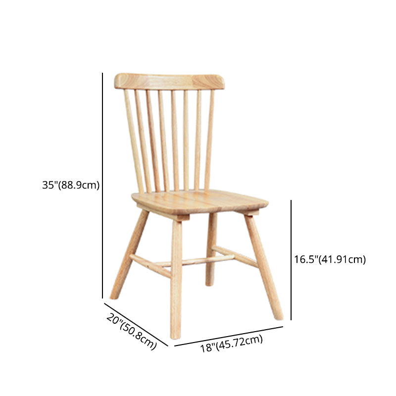 Modern Wood Table Set of 5/7 with Rectangle Table Dining Set with Winsor Chairs Clearhalo 'Dining Room Sets' 'Dining Tables & Seating' 'dining_room_set' 'furn' 'furn_dining_room_set' 'Furniture' 'furniture_dining_room_set' 'Kitchen & Dining Furniture' 'kitchen&dining_furn' 'kitchen' 3492837
