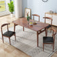 Home Modern Style MDF Dining Furniture Set Rectangle Dining Set with Wood Base Clearhalo 'Dining Room Sets' 'Dining Tables & Seating' 'dining_room_set' 'furn' 'furn_dining_room_set' 'Furniture' 'furniture_dining_room_set' 'Kitchen & Dining Furniture' 'kitchen&dining_furn' 'kitchen' 3492867