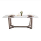 Standard Marble Top Dining Set with Metallic Legs Base for Dining Furniture Clearhalo 'Dining Room Sets' 'Dining Tables & Seating' 'dining_room_set' 'furn' 'furn_dining_room_set' 'Furniture' 'furniture_dining_room_set' 'Kitchen & Dining Furniture' 'kitchen&dining_furn' 'kitchen' 3492891