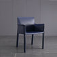 Contemporary Dining Chair 24'' Wide Arm Chair with Solid Back and 4 Metal Legs for Home Use Clearhalo ' kitchen&dining_furn' 'Dining Chairs' 'Dining Tables & Seating' 'dining_chair' 'furn' 'furn_dining_chair' 'Furniture' 'furniture_dining_chair' 'Kitchen & Dining Furniture' 'kitchen' 3493100