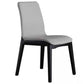 Faux Leather Contemporary Dining Room Chair Matte Finish Parsons Dining Chair Clearhalo ' kitchen&dining_furn' 'Dining Chairs' 'Dining Tables & Seating' 'dining_chair' 'furn' 'furn_dining_chair' 'Furniture' 'furniture_dining_chair' 'Kitchen & Dining Furniture' 'kitchen' 3493171