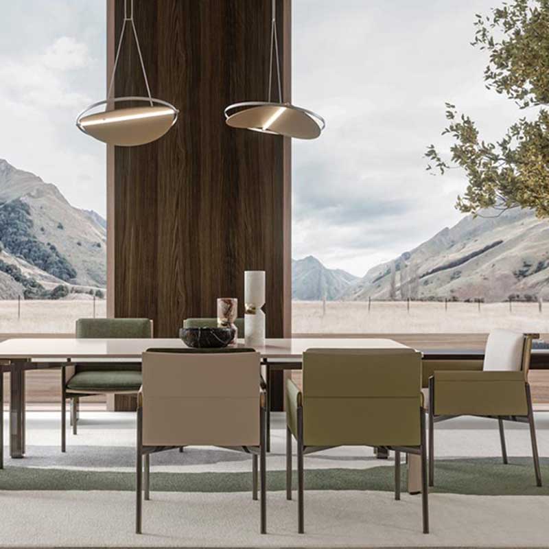 Metal Contemporary Dining Room Dining Arm Chair Matte Finish Square Dining Chair with Black Legs Clearhalo ' kitchen&dining_furn' 'Dining Chairs' 'Dining Tables & Seating' 'dining_chair' 'furn' 'furn_dining_chair' 'Furniture' 'furniture_dining_chair' 'Kitchen & Dining Furniture' 'kitchen' 3493213