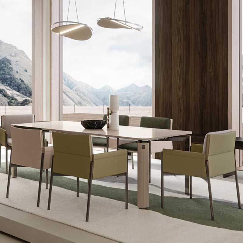 Metal Contemporary Dining Room Dining Arm Chair Matte Finish Square Dining Chair with Black Legs Clearhalo ' kitchen&dining_furn' 'Dining Chairs' 'Dining Tables & Seating' 'dining_chair' 'furn' 'furn_dining_chair' 'Furniture' 'furniture_dining_chair' 'Kitchen & Dining Furniture' 'kitchen' 3493216