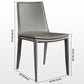 Contemporary Kitchen PU Leather Dining Side Chair Parson Dining Side Chair Clearhalo ' kitchen&dining_furn' 'Dining Chairs' 'Dining Tables & Seating' 'dining_chair' 'furn' 'furn_dining_chair' 'Furniture' 'furniture_dining_chair' 'Kitchen & Dining Furniture' 'kitchen' 3493273
