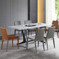 Contemporary Kitchen PU Leather Dining Side Chair Parson Dining Side Chair Clearhalo ' kitchen&dining_furn' 'Dining Chairs' 'Dining Tables & Seating' 'dining_chair' 'furn' 'furn_dining_chair' 'Furniture' 'furniture_dining_chair' 'Kitchen & Dining Furniture' 'kitchen' 3493282