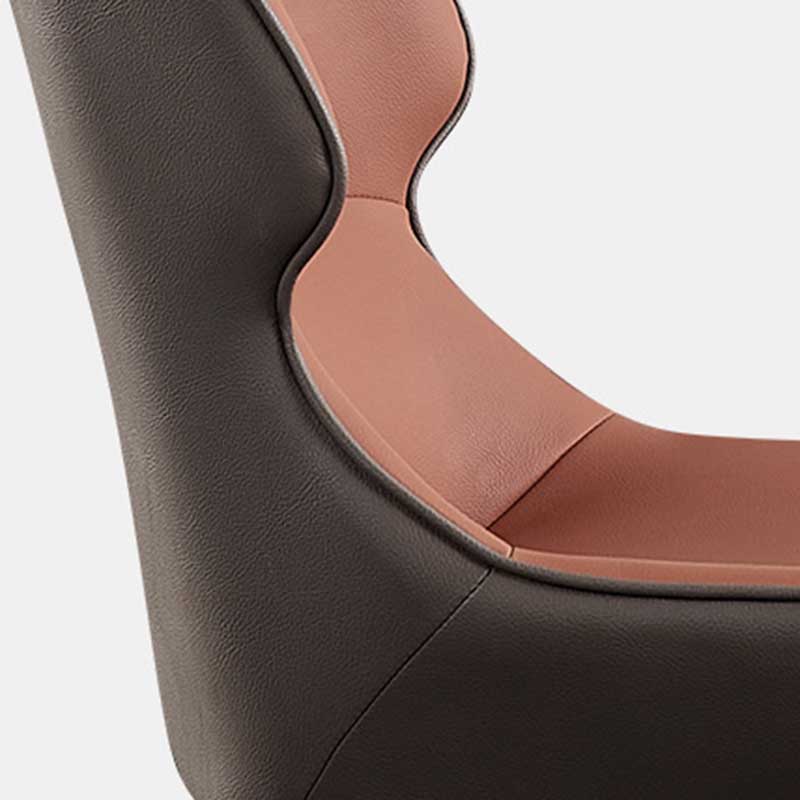 Modern Style Upholstered Chair Stackable Wingback Parsons Chair for Home Clearhalo ' kitchen&dining_furn' 'Dining Chairs' 'Dining Tables & Seating' 'dining_chair' 'furn' 'furn_dining_chair' 'Furniture' 'furniture_dining_chair' 'Kitchen & Dining Furniture' 'kitchen' 3493325