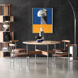 Metal Industrial Dining Room Side Chair Matte Finish Ladder Back Side Chair Clearhalo ' kitchen&dining_furn' 'Dining Chairs' 'Dining Tables & Seating' 'dining_chair' 'furn' 'furn_dining_chair' 'Furniture' 'furniture_dining_chair' 'Kitchen & Dining Furniture' 'kitchen' 3493379