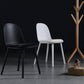 16'' Wide Dining Side Chairs Modern Plastic Indoor-Outdoor Solid Back Chair Clearhalo ' kitchen&dining_furn' 'Dining Chairs' 'Dining Tables & Seating' 'dining_chair' 'furn' 'furn_dining_chair' 'Furniture' 'furniture_dining_chair' 'Kitchen & Dining Furniture' 'kitchen' 3493407