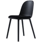 16'' Wide Dining Side Chairs Modern Plastic Indoor-Outdoor Solid Back Chair Gloss Black 1 Piece Clearhalo ' kitchen&dining_furn' 'Dining Chairs' 'Dining Tables & Seating' 'dining_chair' 'furn' 'furn_dining_chair' 'Furniture' 'furniture_dining_chair' 'Kitchen & Dining Furniture' 'kitchen' 3493418