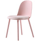 16'' Wide Dining Side Chairs Modern Plastic Indoor-Outdoor Solid Back Chair Nude Pink 1 Piece Clearhalo ' kitchen&dining_furn' 'Dining Chairs' 'Dining Tables & Seating' 'dining_chair' 'furn' 'furn_dining_chair' 'Furniture' 'furniture_dining_chair' 'Kitchen & Dining Furniture' 'kitchen' 3493430