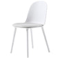 16'' Wide Dining Side Chairs Modern Plastic Indoor-Outdoor Solid Back Chair Off-White 1 Piece Clearhalo ' kitchen&dining_furn' 'Dining Chairs' 'Dining Tables & Seating' 'dining_chair' 'furn' 'furn_dining_chair' 'Furniture' 'furniture_dining_chair' 'Kitchen & Dining Furniture' 'kitchen' 3493451
