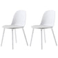 16'' Wide Dining Side Chairs Modern Plastic Indoor-Outdoor Solid Back Chair Off-White 2 Piece Set Clearhalo ' kitchen&dining_furn' 'Dining Chairs' 'Dining Tables & Seating' 'dining_chair' 'furn' 'furn_dining_chair' 'Furniture' 'furniture_dining_chair' 'Kitchen & Dining Furniture' 'kitchen' 3493452