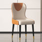 Modern Style Leather Chair Armless Parsons Chair with Wooden Legs for Kitchen Clearhalo ' kitchen&dining_furn' 'Dining Chairs' 'Dining Tables & Seating' 'dining_chair' 'furn' 'furn_dining_chair' 'Furniture' 'furniture_dining_chair' 'Kitchen & Dining Furniture' 'kitchen' 3493531