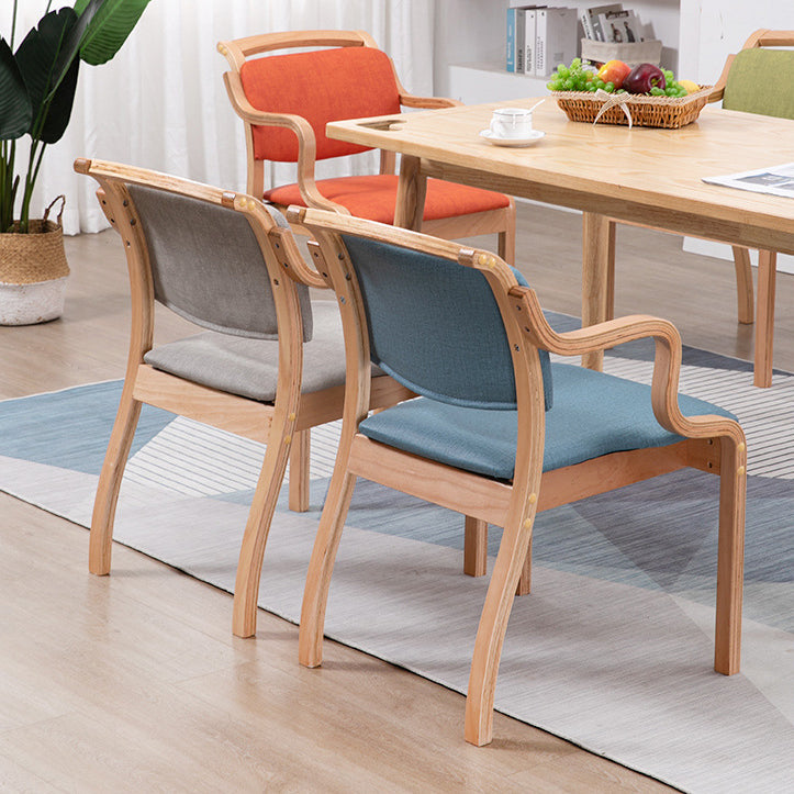 Modern Style Wood Indoor-Outdoor Chair Open Back Dining Side Chairs Sets Clearhalo ' kitchen&dining_furn' 'Dining Chairs' 'Dining Tables & Seating' 'dining_chair' 'furn' 'furn_dining_chair' 'Furniture' 'furniture_dining_chair' 'Kitchen & Dining Furniture' 'kitchen' 3493603