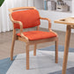 Modern Style Wood Indoor-Outdoor Chair Open Back Dining Side Chairs Sets Red 1 Piece Clearhalo ' kitchen&dining_furn' 'Dining Chairs' 'Dining Tables & Seating' 'dining_chair' 'furn' 'furn_dining_chair' 'Furniture' 'furniture_dining_chair' 'Kitchen & Dining Furniture' 'kitchen' 3493609