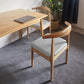 Scandinavian Dining Chair 17'' Wide Wood Dining Side Chair with Open Back for Home Use Clearhalo ' kitchen&dining_furn' 'Dining Chairs' 'Dining Tables & Seating' 'dining_chair' 'furn' 'furn_dining_chair' 'Furniture' 'furniture_dining_chair' 'Kitchen & Dining Furniture' 'kitchen' 3493617